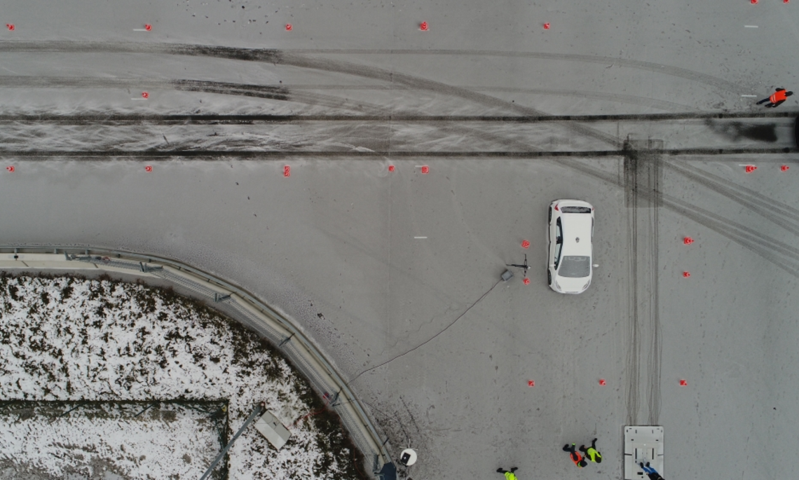 ©THI Intersection scenario from a bird's eye view