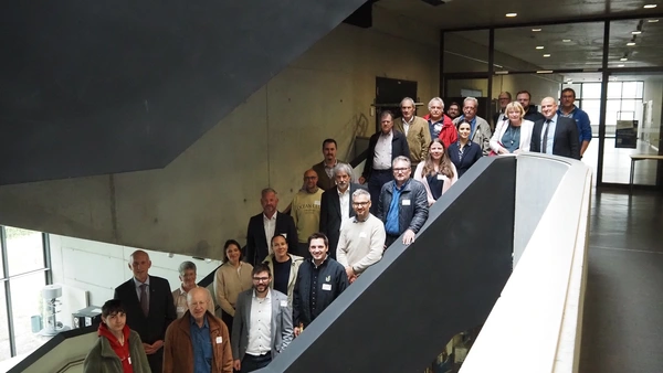 Stairway to success: business and science exchange ideas (Photo: KUS Pfaffenhofen).