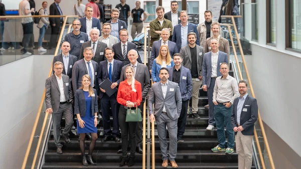 Making the location fit for the future: Representatives from science, business, and the city discussed the role of AI (Photo: THI).