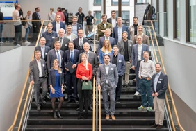 Making the location fit for the future: Representatives from science, business, and the city discussed the role of AI (Photo: THI).