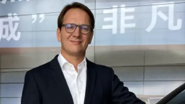 China expert: Dr Martin Schuster works for the Volkswagen Group in Shanghai (Photo: Dr Martin Schuster). Portrait Martin Schuster