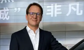 China expert: Dr Martin Schuster works for the Volkswagen Group in Shanghai (Photo: Dr Martin Schuster). Portrait Martin Schuster