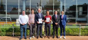 Strengthening internationalisation and attracting new student groups: These are two of the goals that THI President Professor Walter Schober (3rd from left) and the delegation want to achieve (Photo: THI).