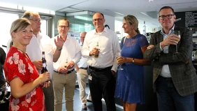 Im Anschluss an die Mitgliederversammlung fand das Sommerfest des Fördervereins im Reimanns statt (Foto: THI).