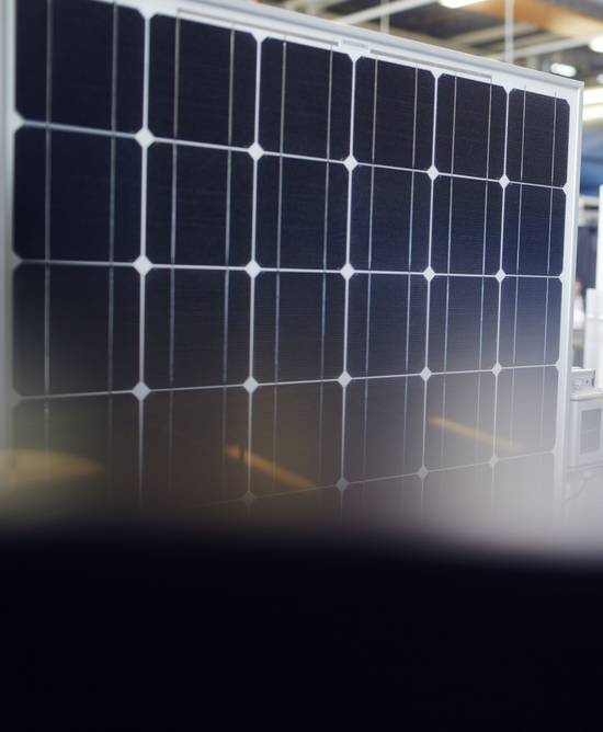 Wasserstoff Solarenergie Solarmodule zur Wasserstoffgewinnung