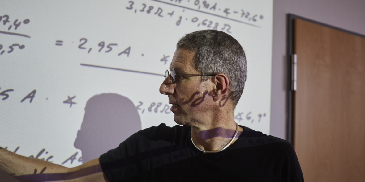 Prof. Hunsinger teaching 