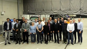 Kick-off des Forschungsprojekts „AI-SAFe“ an der THI: Projektteam und Konsortialpartner starten gemeinsam in die Entwicklung adaptiver Rückhaltesysteme für das automatisierte Fahren (Foto: THI).