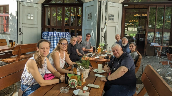 The project partners also took the opportunity to continue their professional exchange in a relaxed setting outside the workshop programme (Photo: THI).